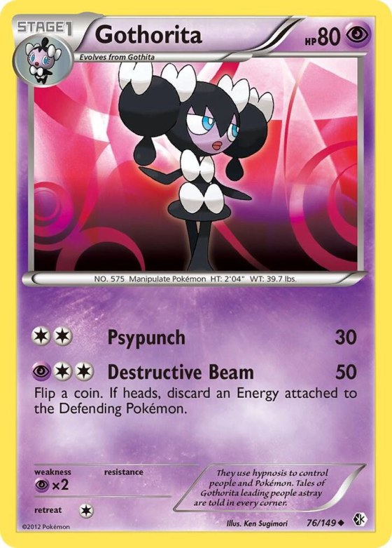 Gothorita - Reverse Holo