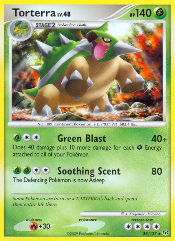 Torterra - Reverse Holo