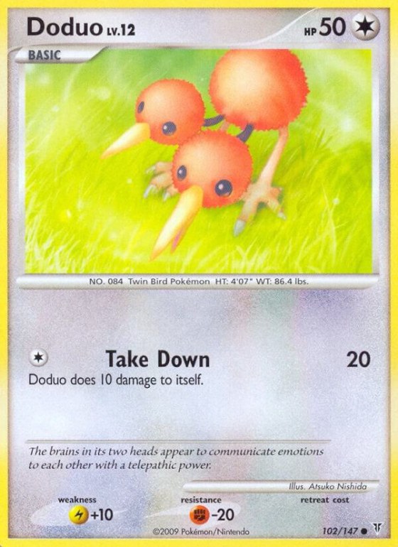 Doduo - Reverse Holo