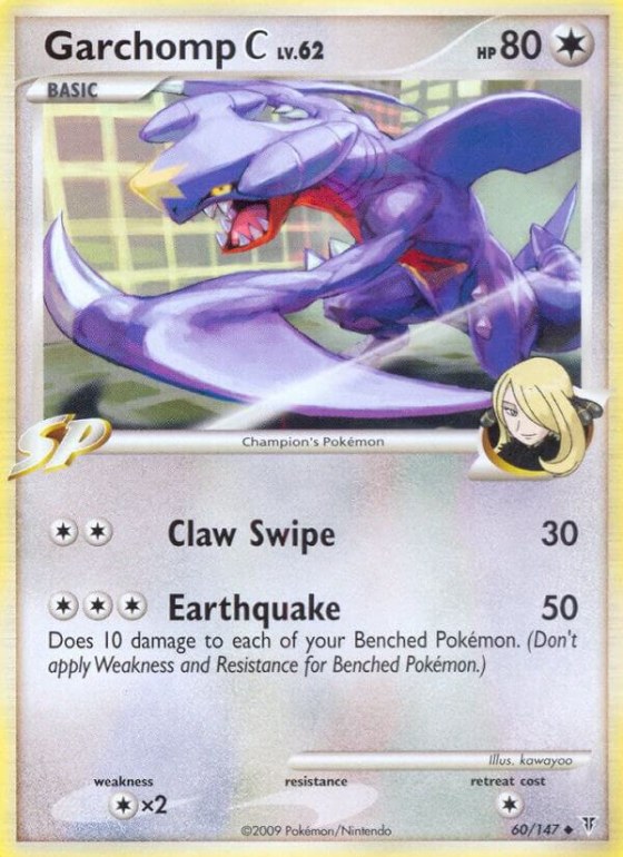 Garchomp C - Reverse Holo