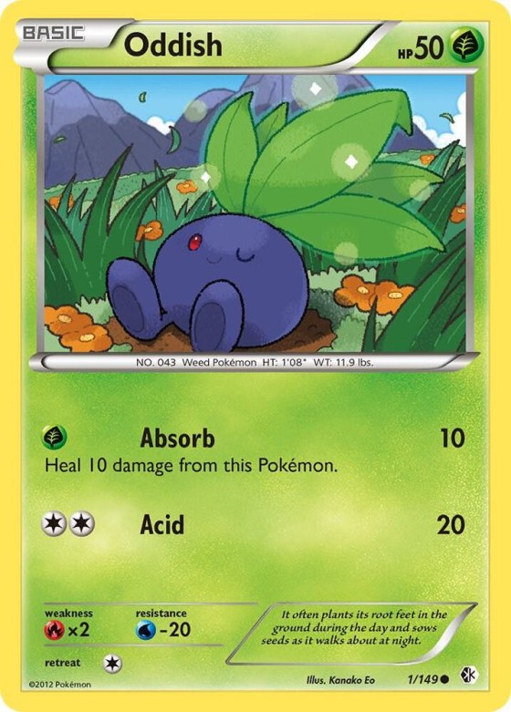 Oddish - Reverse Holo