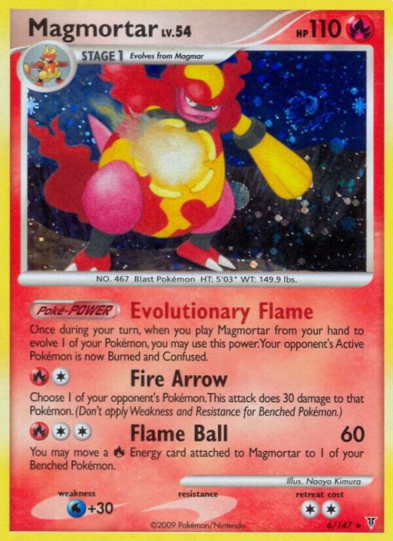 Magmortar - Reverse Holo