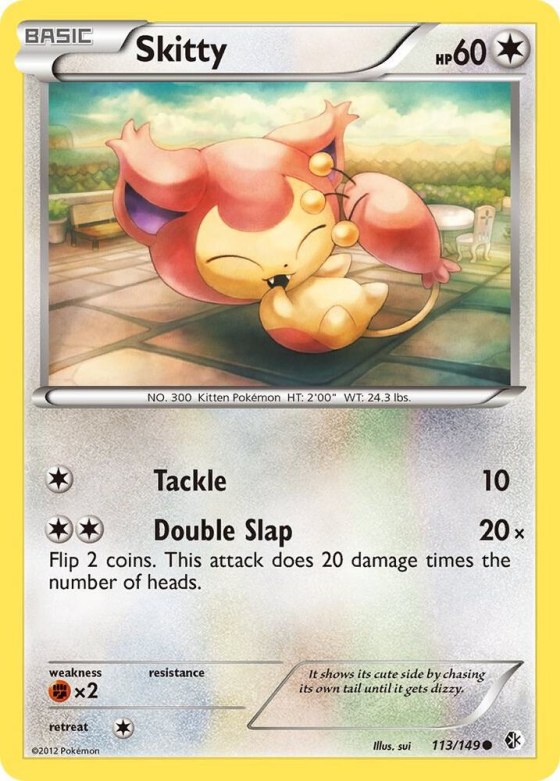 Skitty - Reverse Holo