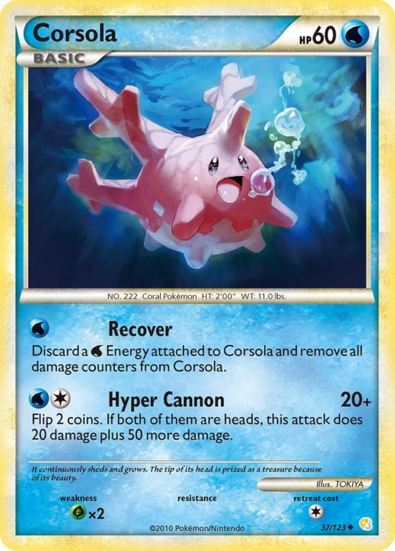 Corsola - Reverse Holo