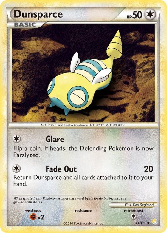 Dunsparce - Reverse Holo