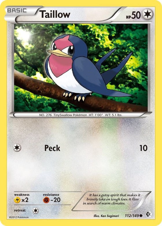 Taillow - Reverse Holo