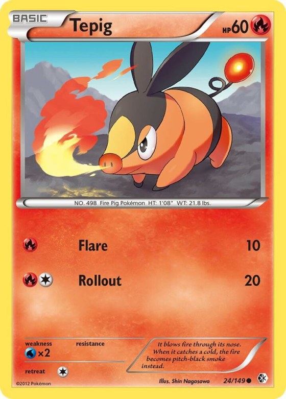 Tepig - Reverse Holo