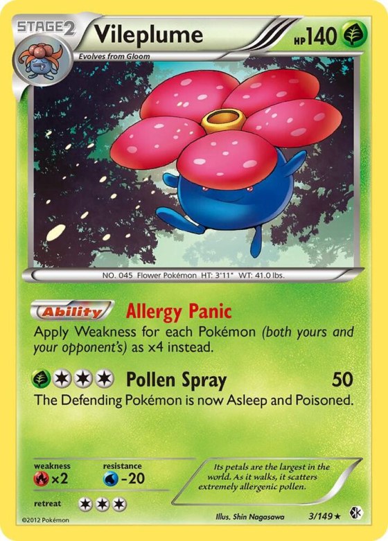 Vileplume - Reverse Holo