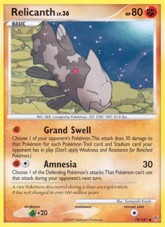Relicanth - Reverse Holo