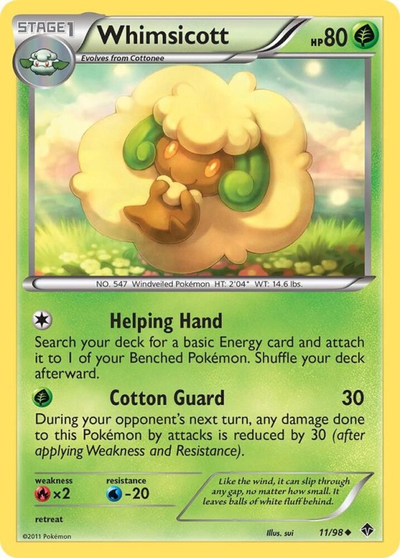 Whimsicott (11) - Reverse Holo