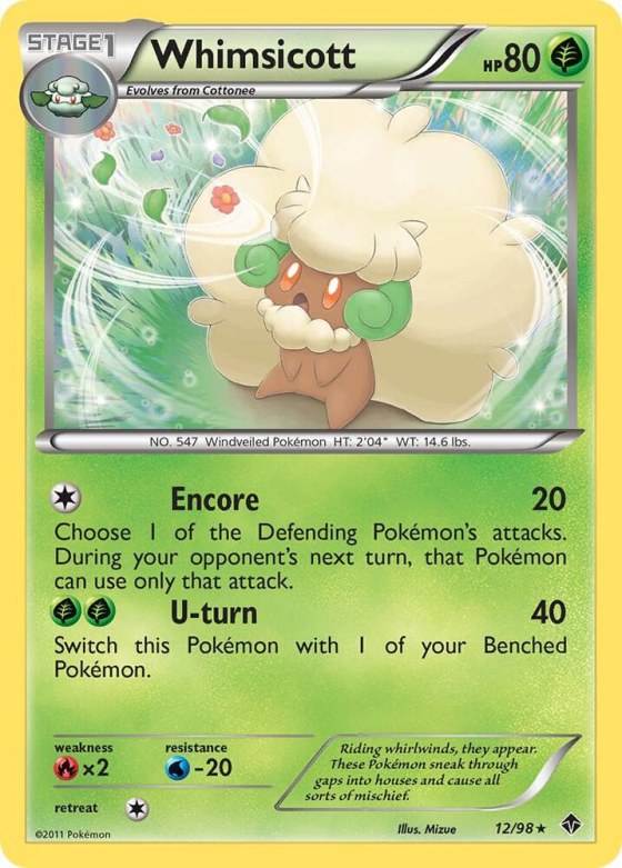Whimsicott (12) - Reverse Holo