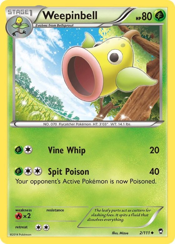 Weepinbell - Reverse Holo