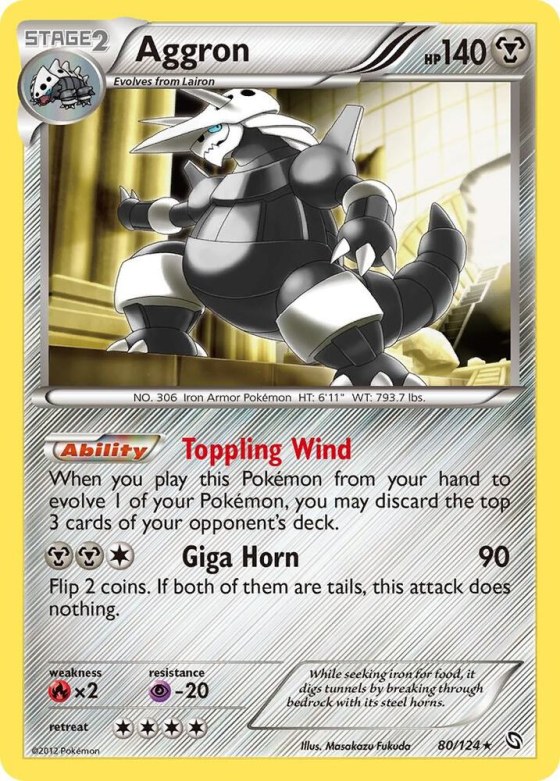 Aggron - Reverse Holo