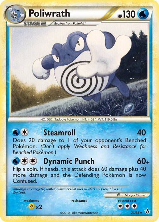 Poliwrath - Reverse Holo