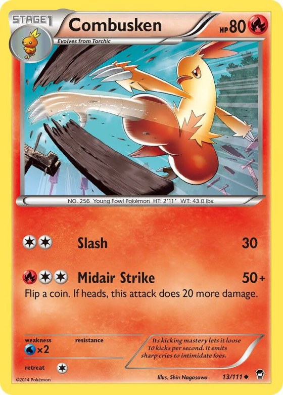 Combusken - Reverse Holo