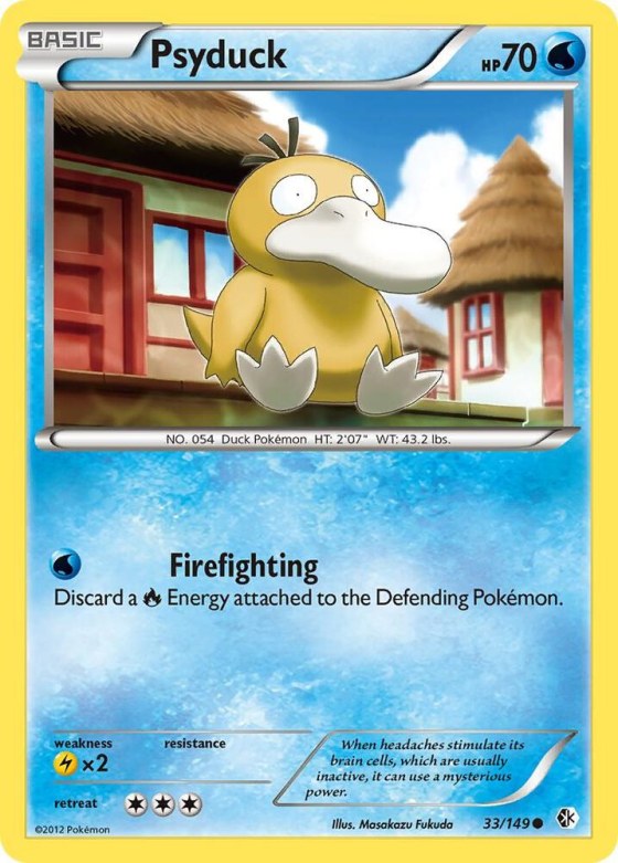Psyduck (33) - Reverse Holo