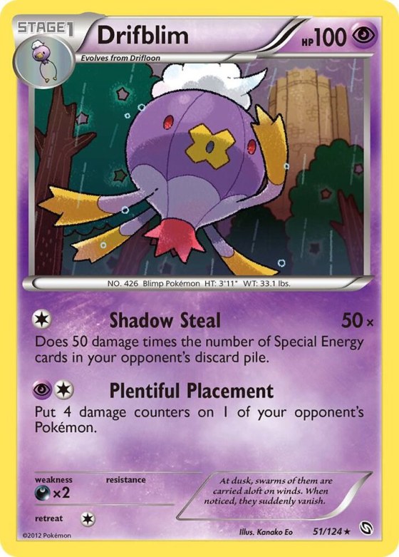 Drifblim - Reverse Holo