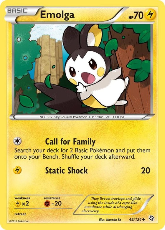 Emolga - Reverse Holo