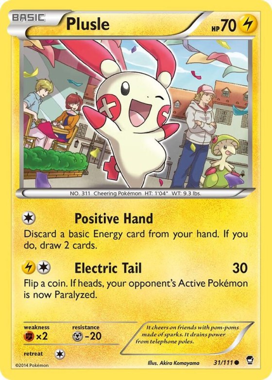 Plusle - Reverse Holo