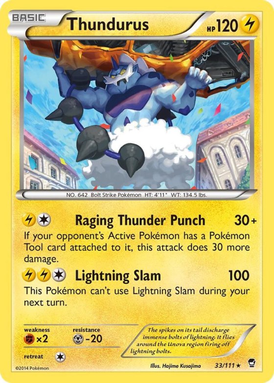 Thundurus - Reverse Holo