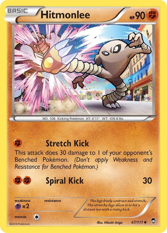 Hitmonlee - Reverse Holo