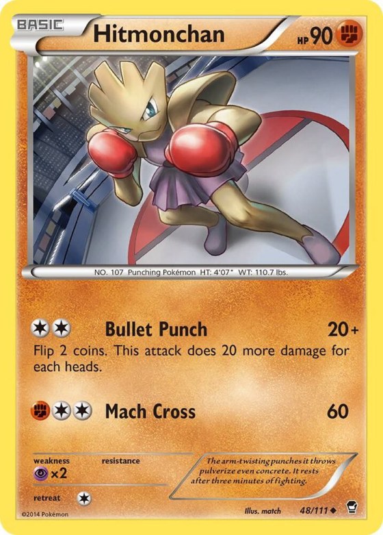 Hitmonchan - Reverse Holo