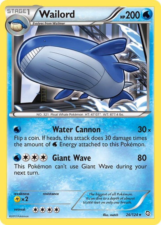 Wailord - Holo