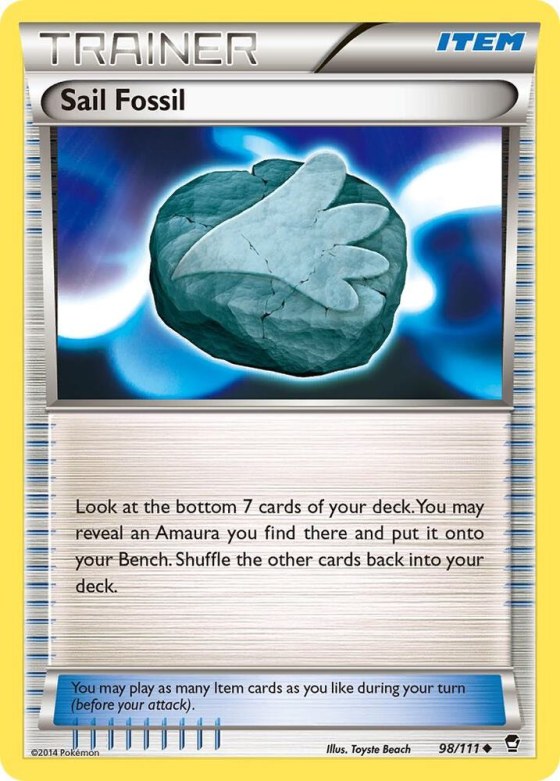 Sail Fossil - Reverse Holo