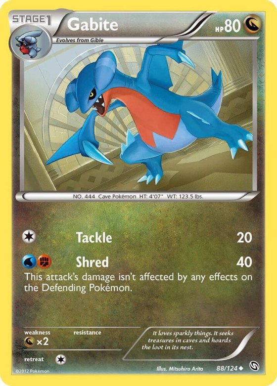 Gabite (88) - Reverse Holo
