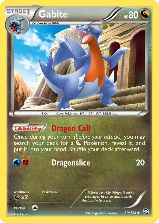 Gabite (89) - Reverse Holo