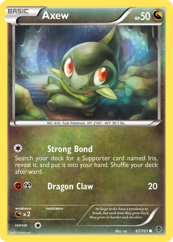 Axew - Reverse Holo