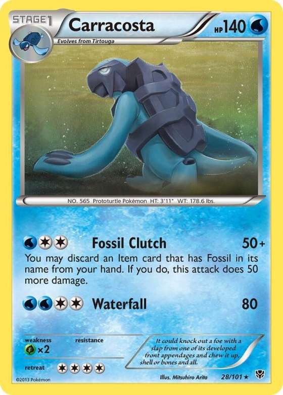 Carracosta - Reverse Holo