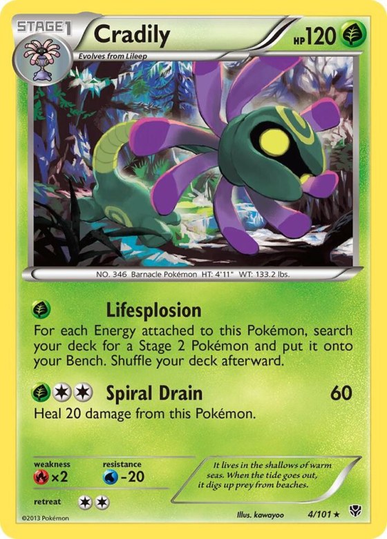 Cradily - Reverse Holo