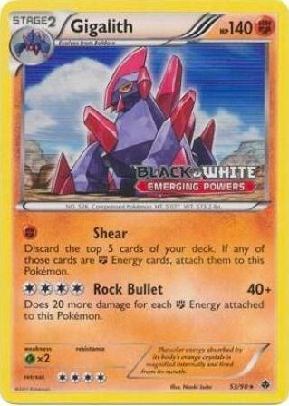 Gigalith - 53/98 (Prerelease) - Staff