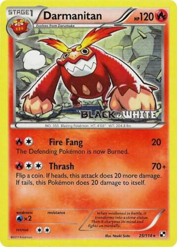 Darmanitan - 25/114 (Prerelease) - Holo