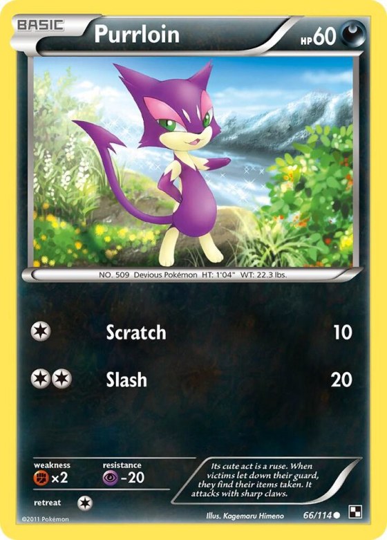 Purrloin - Reverse Holo