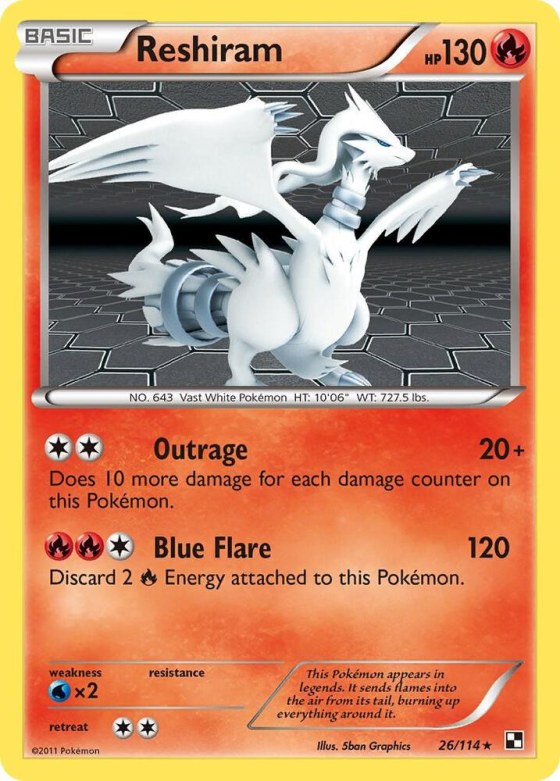 Reshiram - Reverse Holo