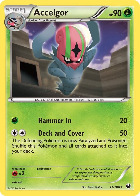 Accelgor - Reverse Holo