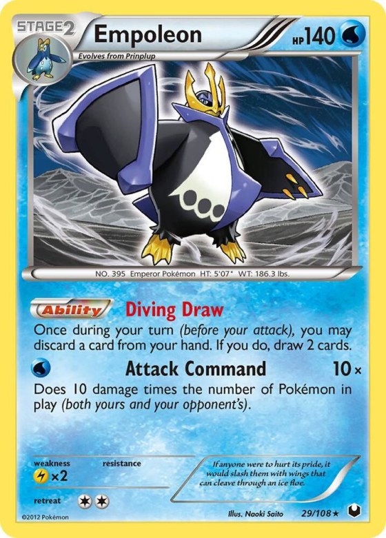 Empoleon - Reverse Holo