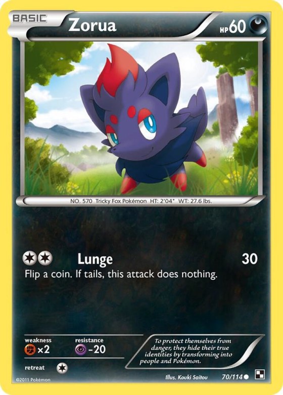 Zorua - Reverse Holo