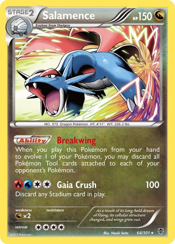Salamence - Reverse Holo
