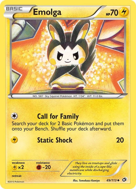 Emolga - Reverse Holo