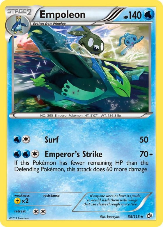 Empoleon - Reverse Holo