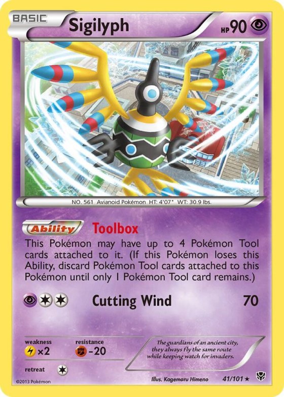 Sigilyph - Reverse Holo