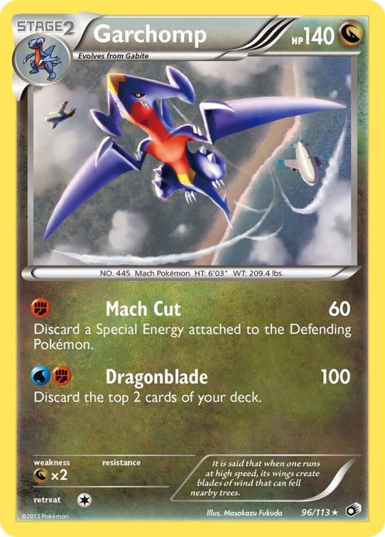 Garchomp - Reverse Holo