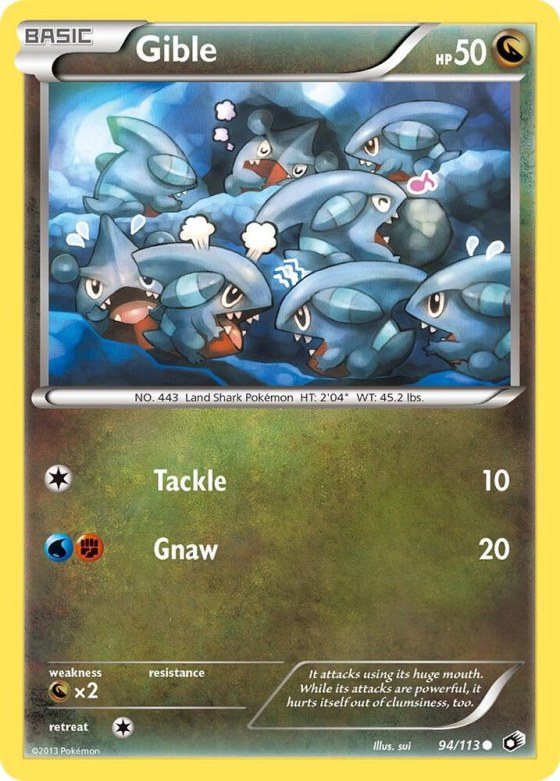 Gible - Reverse Holo