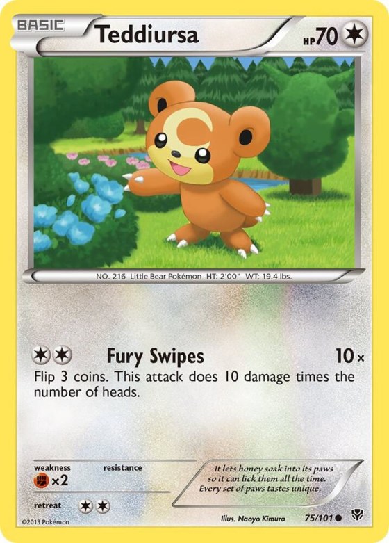 Teddiursa - Reverse Holo