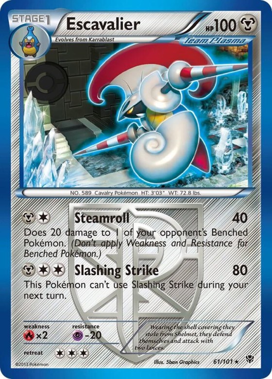 Escavalier (Team Plasma) - Reverse Holo