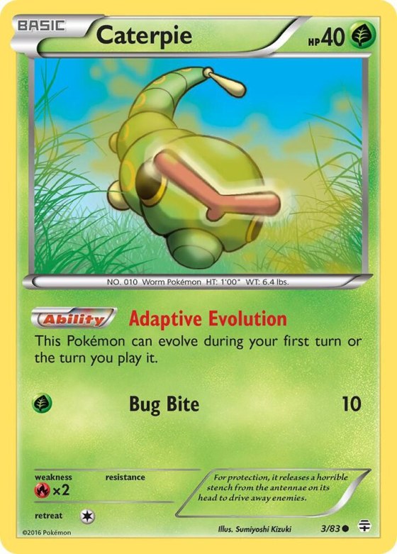 Caterpie - Reverse Holo