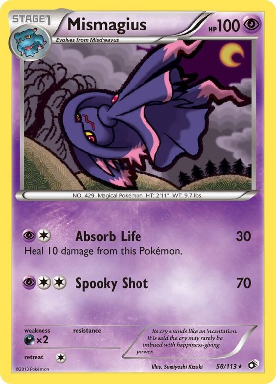 Mismagius - Reverse Holo